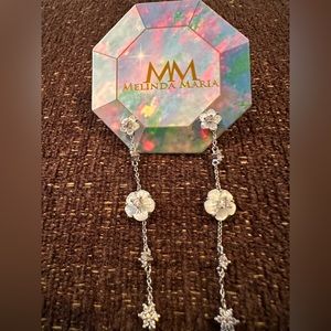 Melinda Maria dangling flower earrings